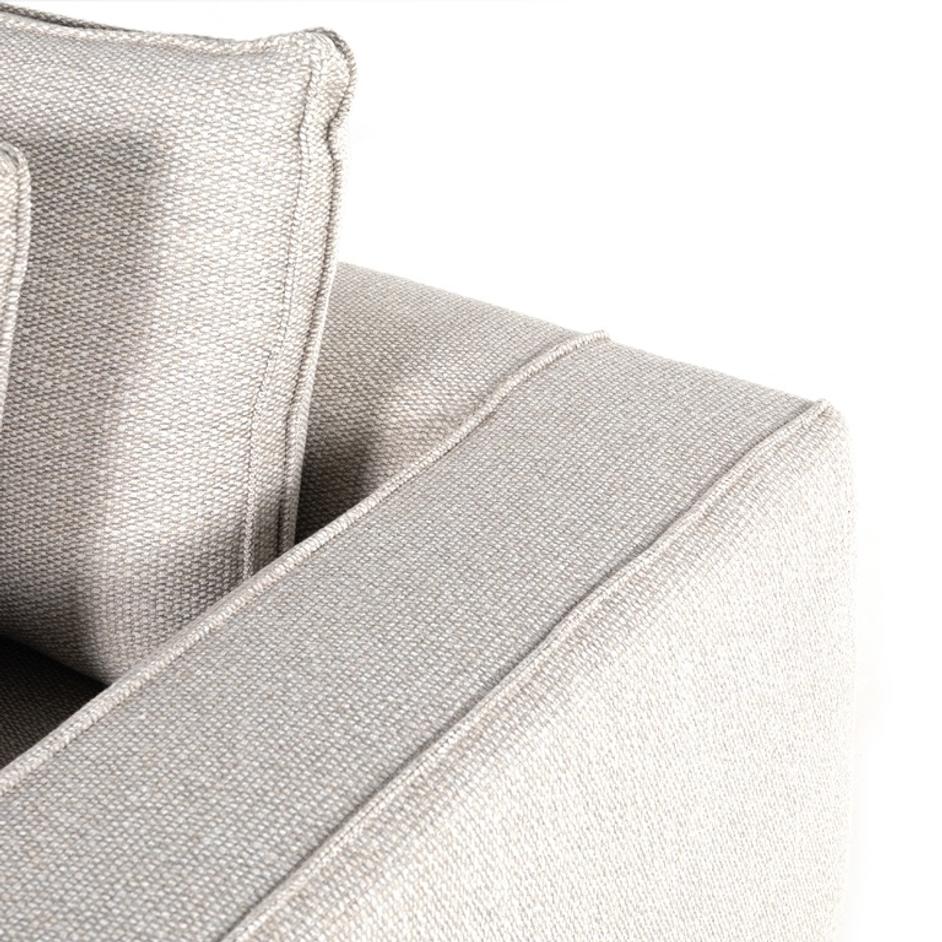 Pierce 2pc W/ Raf Chaise In Pompee Pearl by FOUR HANDS