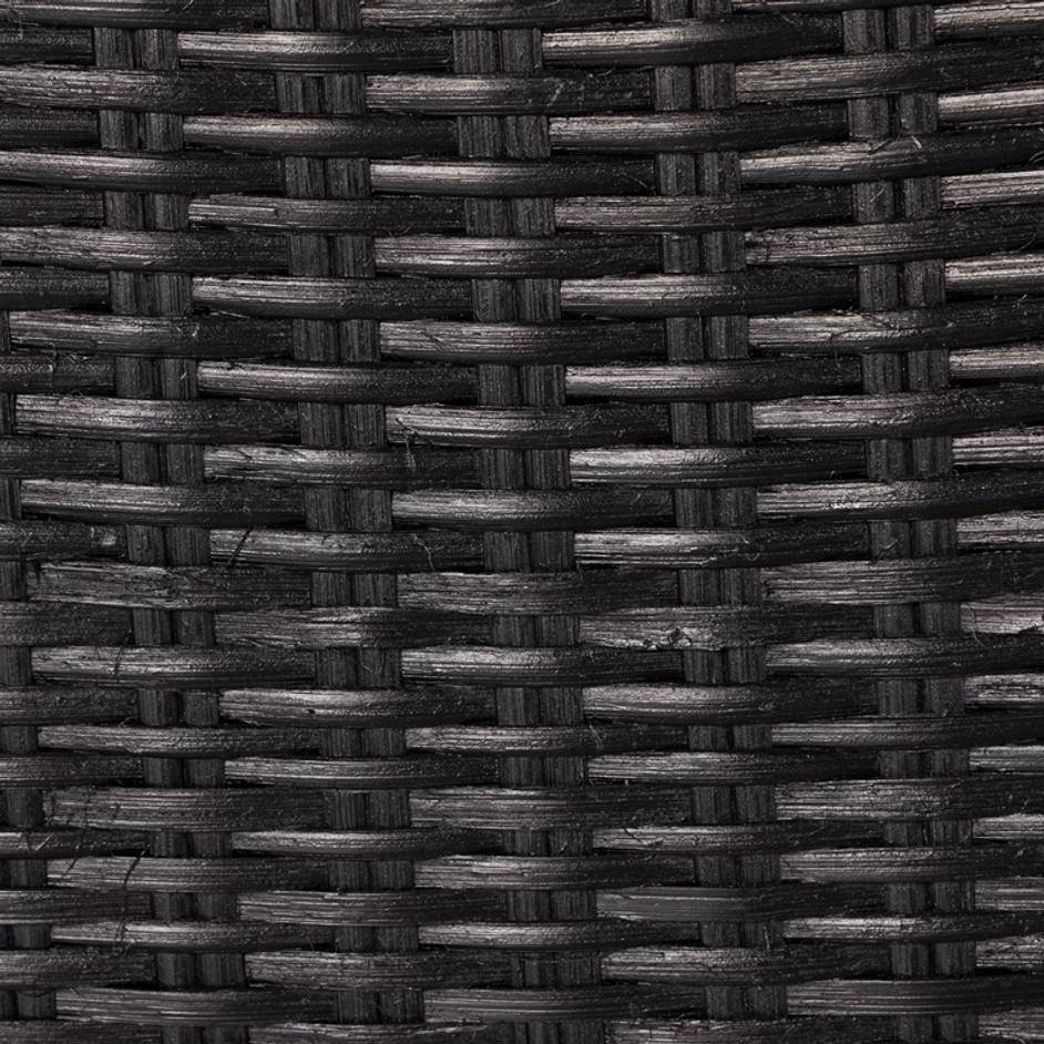 Veta Media Console In Black Cane by FOUR HANDS