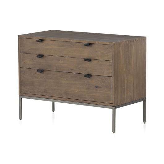 Trey Large Nightstand In Auburn Poplar by FOUR HANDS