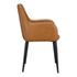 CANTATA DINING CHAIR TAWNY VEGAN LEATHER-M2 by Moes Home