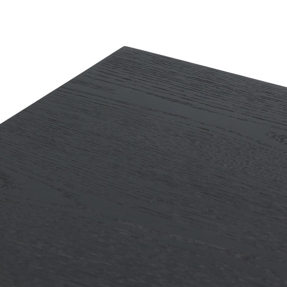 Rosenell Closed Nightstand - Black Oak Veneer by Four Hands