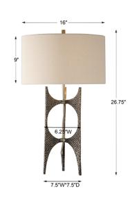 Goldia Table Lamp by Uttermost