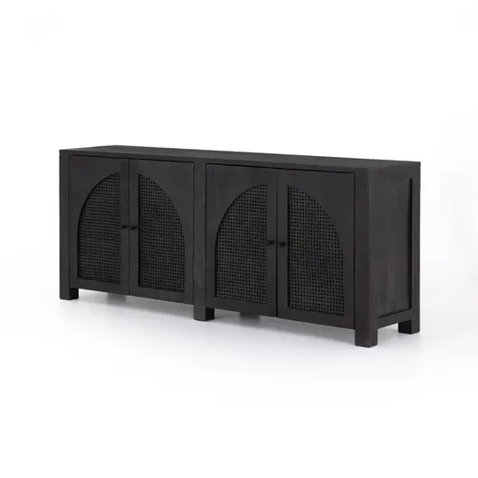 Tilda Sideboard-Black Wash Mango by FOUR HANDS