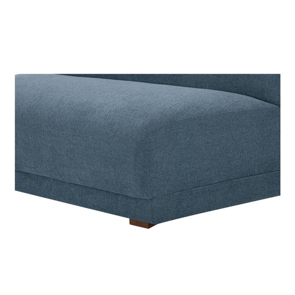 Fraser Left Arm Facing Sofa Deep Blue by Moes Home