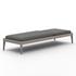 Sherwood Outdoor Chaise Lounge In Grey/Charcoal by FOUR HANDS