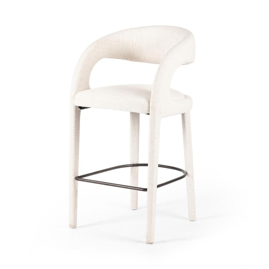 Hawkins Bar + Counter Stool - Omari Natural by Four Hands