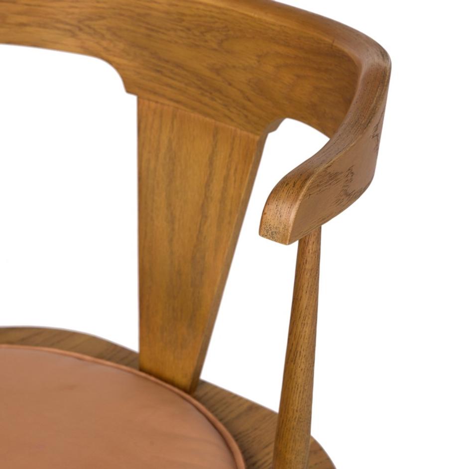 Ripley Bar + Counter Stool - Whiskey Saddle by Four Hands