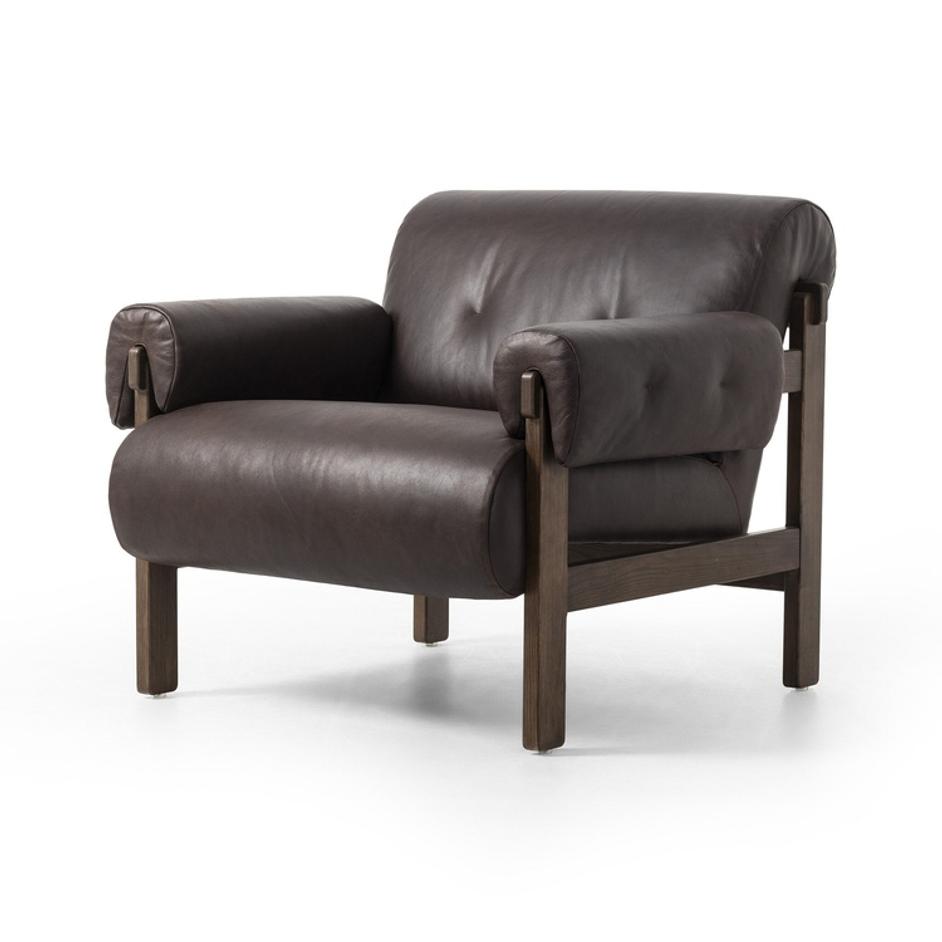 Cora Chair - Conroe Cigar by Four Hands