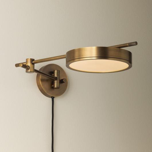 THATCHER Plug-in Sconce by Troy