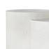Meza Nesting Coffee Table In Textured White by FOUR HANDS