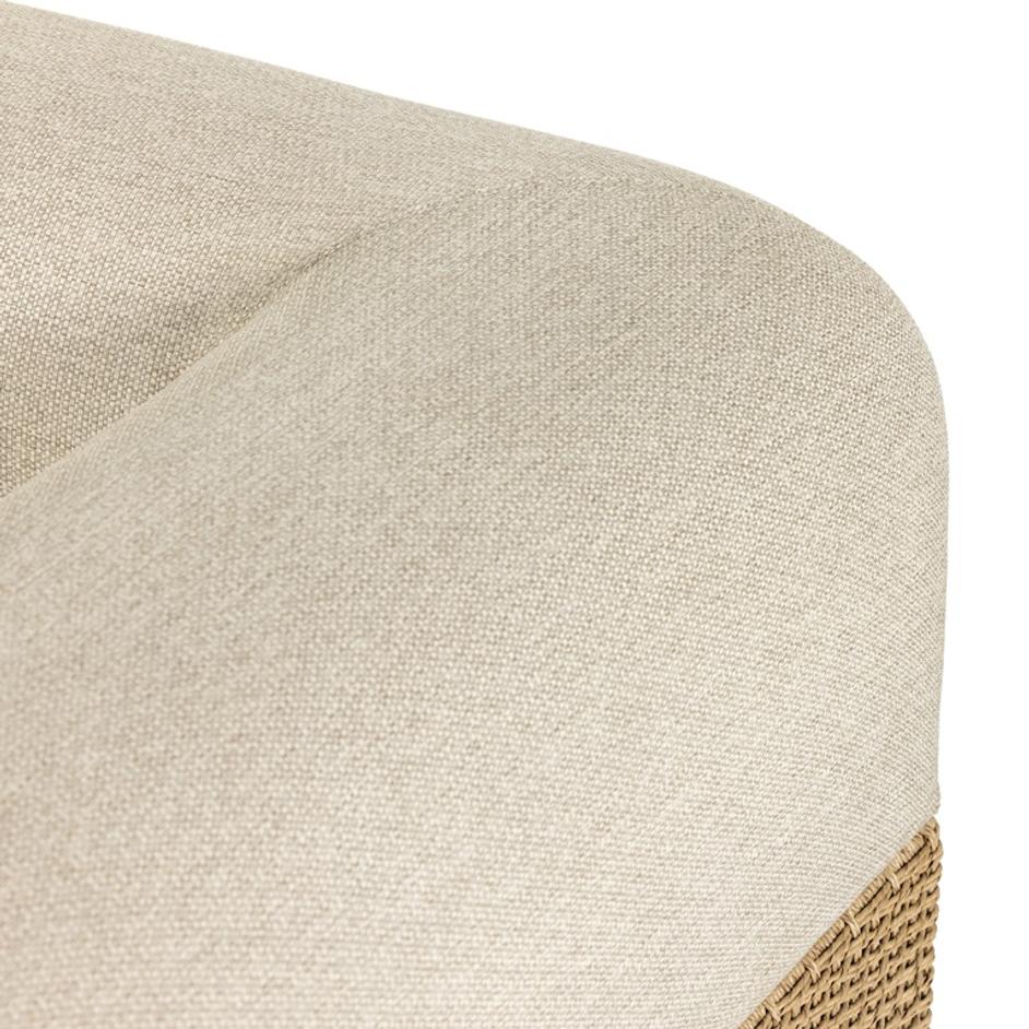 Joss Outdoor Sofa In 106" In Natural Teak by FOUR HANDS