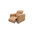 Juno Power Recliner Chair Tan Leather by Moes Home