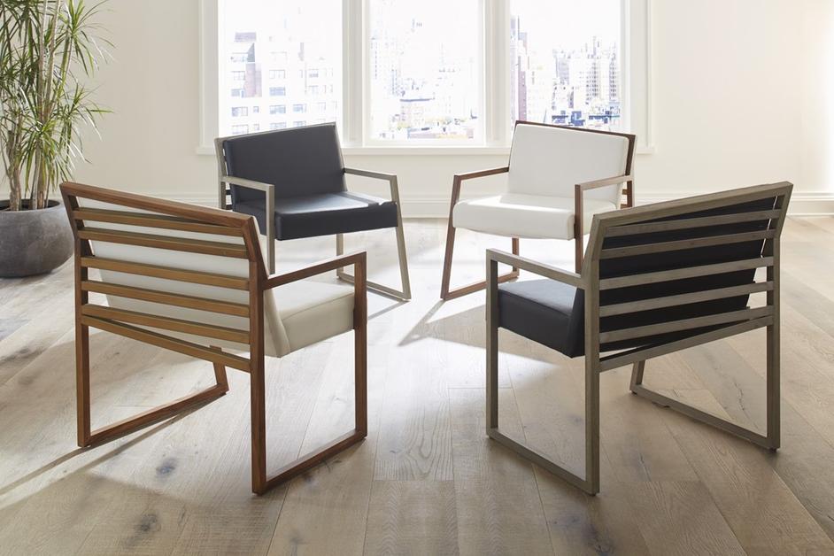 Ladder Slant Arm Chair, Left by Phillips Collection