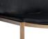 Blair Dining Chair - Antique Brass - Cantina Black by Sunpan