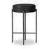 Nocona Bar + Counter Stool - Black Leather by Four Hands