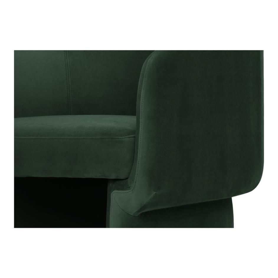 FRANCO CHAIR DARK GREEN by Moes Home