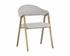 Burgos Dining Armchair - Belfast Heather Grey by Sunpan