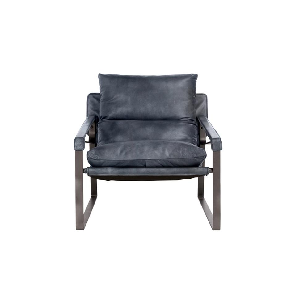 Morgan Accent Chair Blue by Classic Home