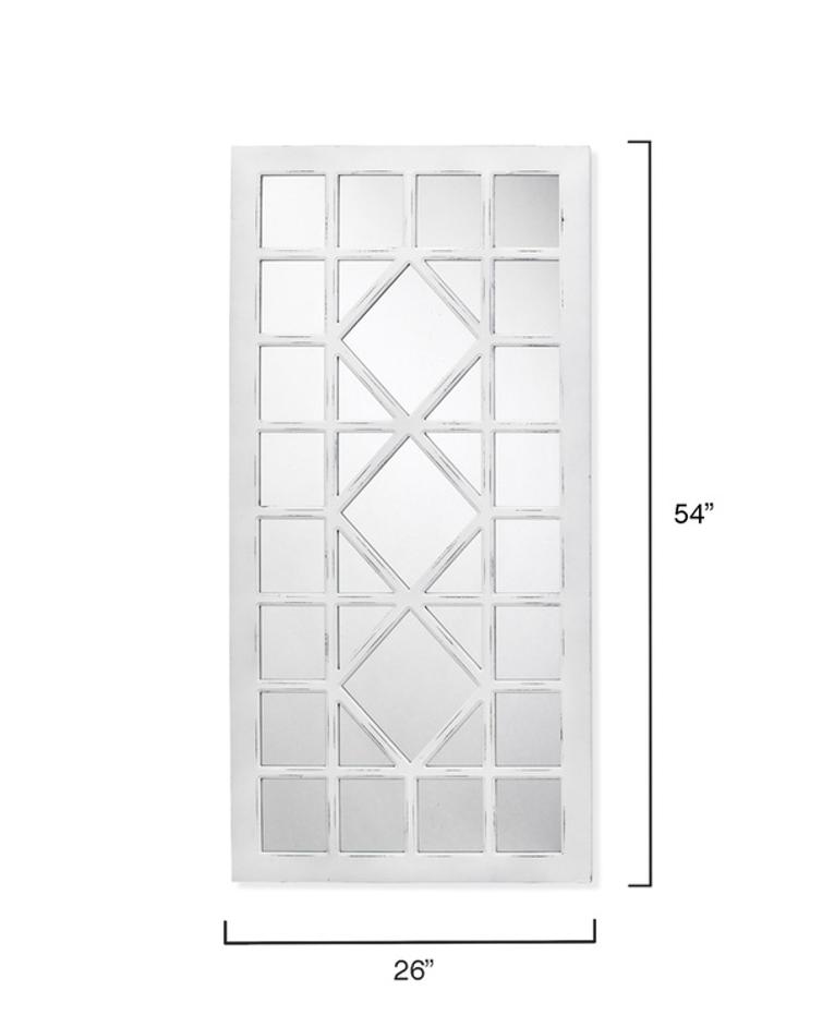 Virginia Wood Rectangle Wall Mirror by Jamie Young