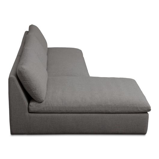 Miles Outdoor Modular 2 Piece Speckled Light Grey by Moes Home