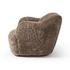 Julius Swivel Chair - Taupe Shearling by Four Hands