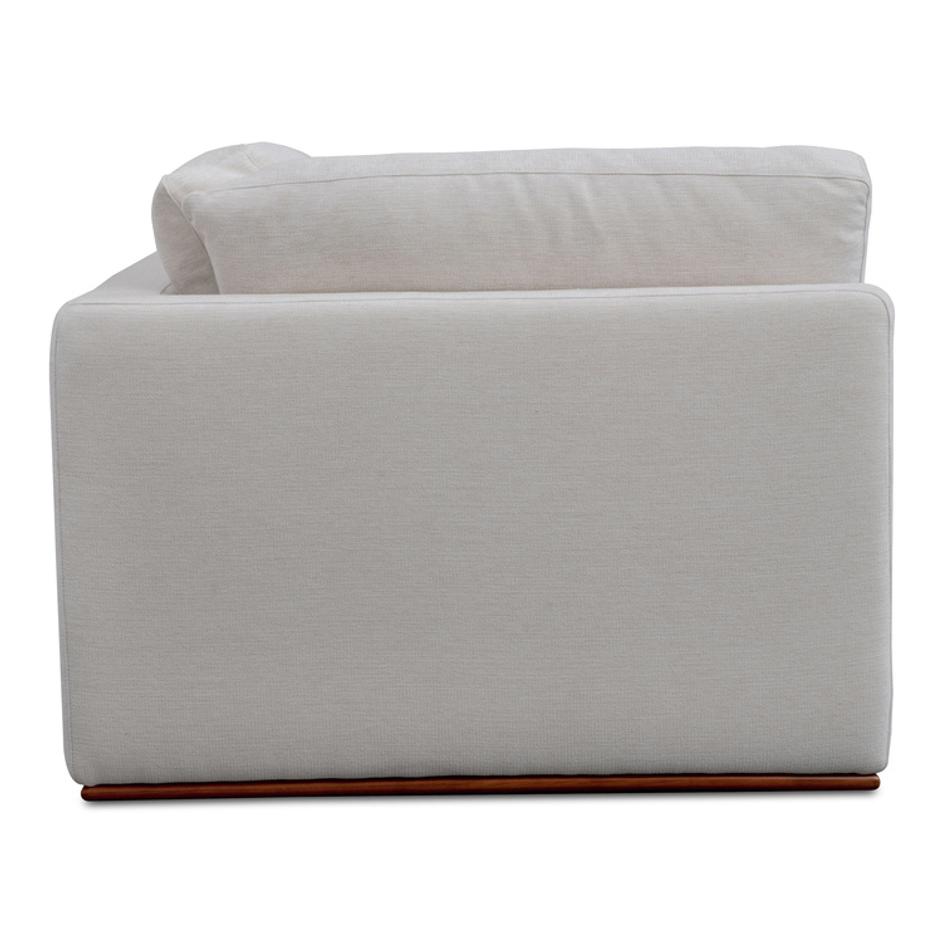Rue Corner Chair Off White by Moes Home