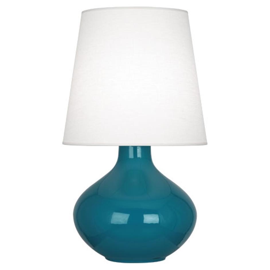 Peacock June Table Lamp by Robert Abbey