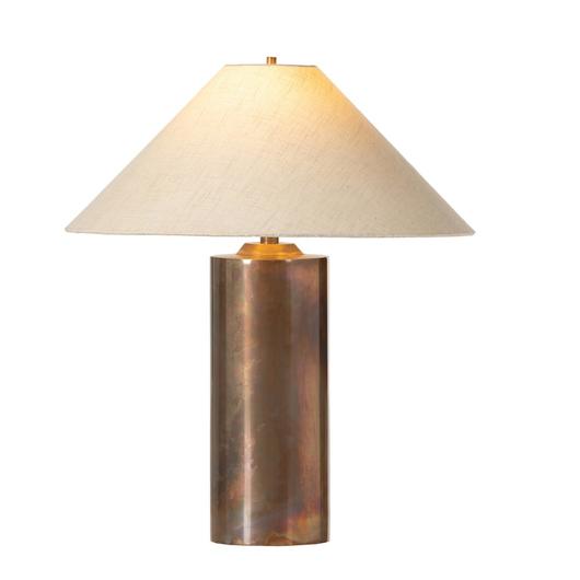 Seaton Table Lamp In Iridescent Acid Wash by FOUR HANDS