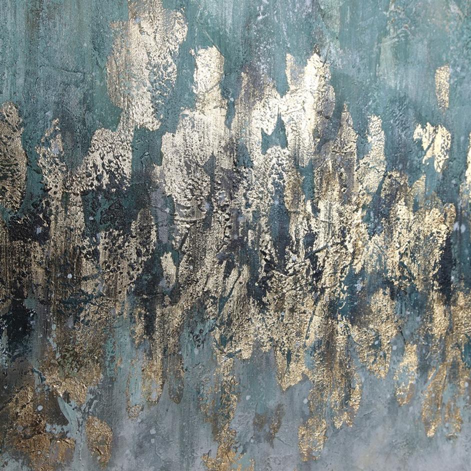 Divide Hand Painted Canvas by Uttermost