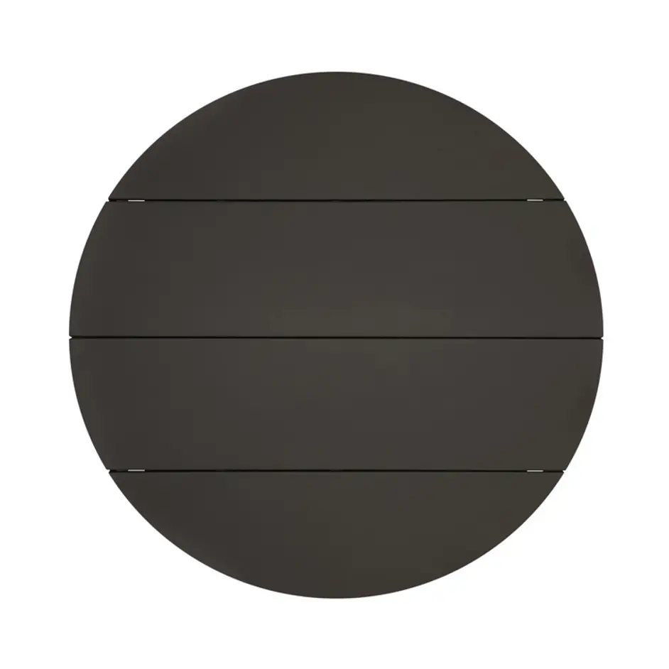 Roca Outdoor Round Metal Coffee Table - Bronze by Four Hands