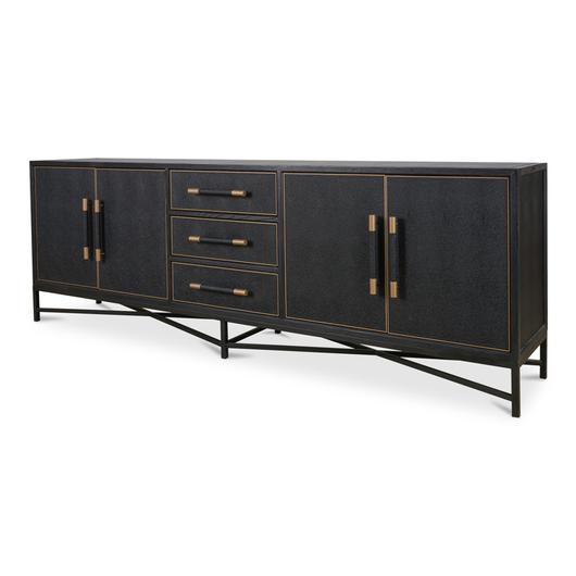 Mako Sideboard Large Black by Moes Home