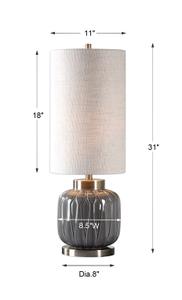 Zahlia Buffet Lamp by Uttermost