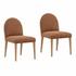 Aurel Dining Chair Set of 2 by Curated Collections