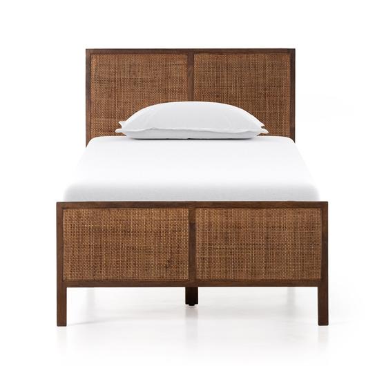 Sydney Bed In Brown Wash In Twin by FOUR HANDS