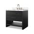 Anthem Single Vanity - Black Wash Oak Veneer by Four Hands