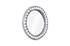 Pearl Mirror, Silver Leaf, Round by PHILLIPS COLLECTION