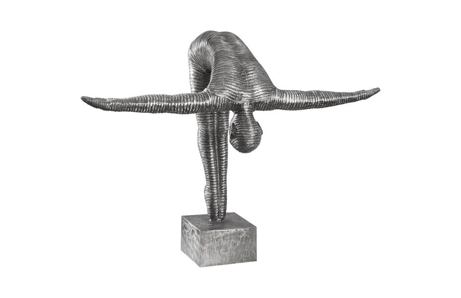 Diving Sculpture, Aluminum, Smallall by PHILLIPS COLLECTION