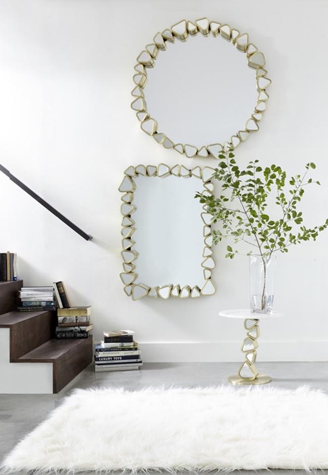 Pebble Mirror, Round by PHILLIPS COLLECTION