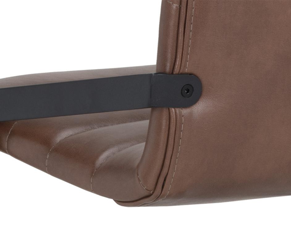 WEBBER COUNTER STOOL - BRAVO COGNAC by Sunpan