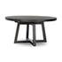 Eberwin Round Ext Dining Table - Dark Carbon by Four Hands