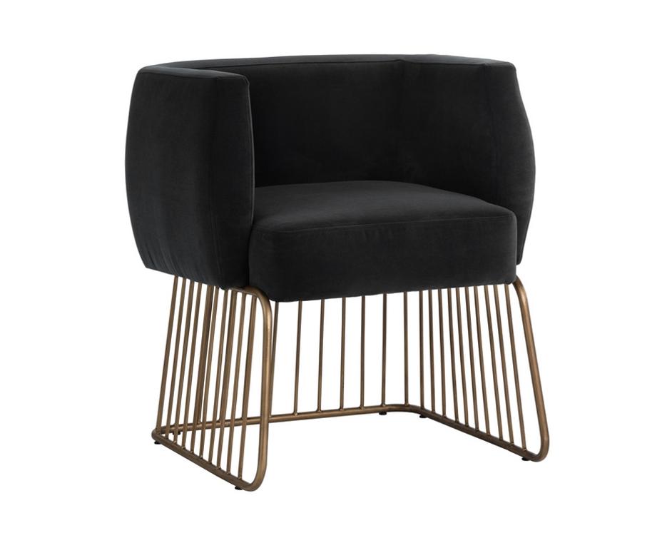 Gala Dining Chair - Shadow Grey by Sunpan