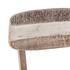 Boardwalk Dining Chair with Taupe Upholstered Seat by Home Trends & Design