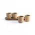 Nelo Espresso Cup, Set Of 4 In Natural Clay by Four Hands