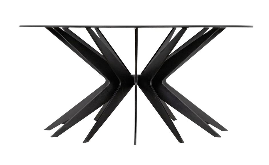 Spider Coffee Table, Black Metal by Noir Furniture