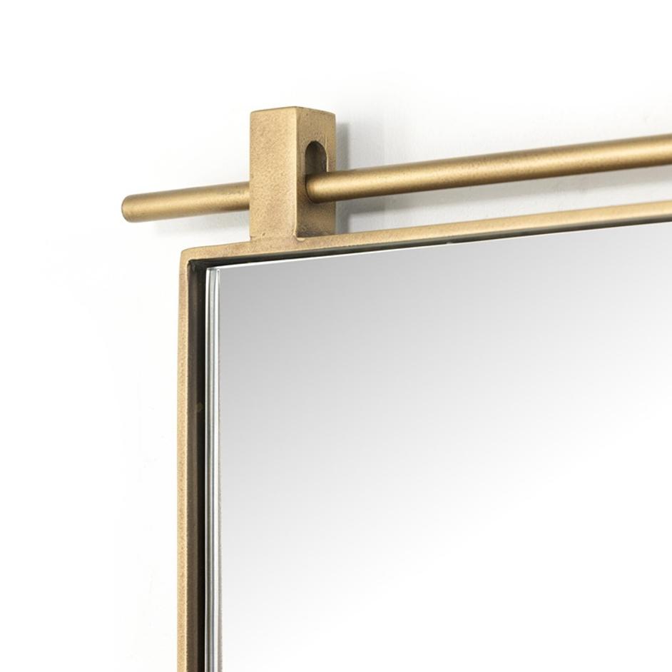 Chico Small Arch Mirror - Antique Brass by Four Hands