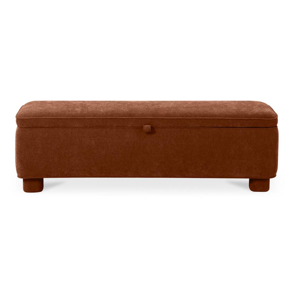Ichigo Storage Bench Deep Orange by Moes Home