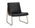 Anton Lounge Chair - Vintage Black by Sunpan