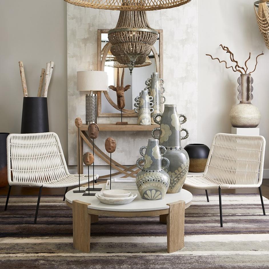 Mindful Java Sculpture in Rustic by Cyan Design