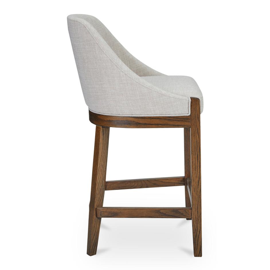 Edward Counter Stool Heather Beige by Moes Home