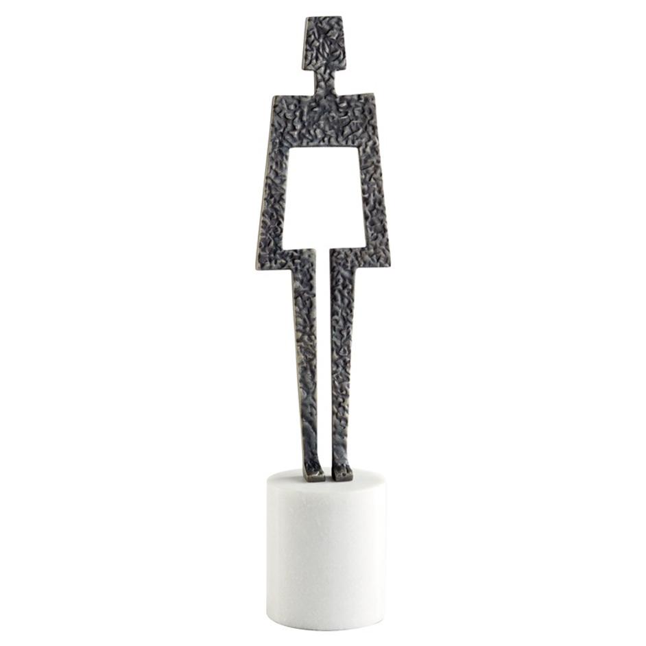 Beatrice Sculpture|Wht|Bz by Cyan Design